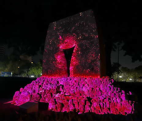Video Mapping MaKo Proviluz Parque de las Esculturas 2022