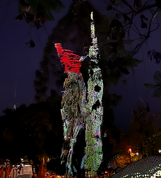 Video Mapping Proviluz Parque de las Esculturas Providencia 2022