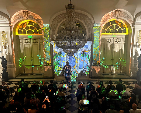 Video Mapping Vestir el Ser (VES) Teatro Municipal de Santiago 2025