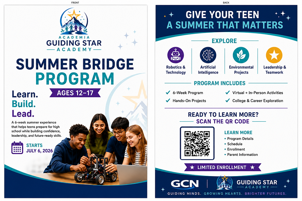 Summer bridge program
