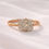 Thumbnail: Signature Kristy 2ct East West Elongated Cushion Cut Ring