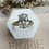 Thumbnail: Signature Ocean Beads 4.5ct Moissanite Oval Cut Bridal Ring Set