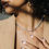 Thumbnail: Gemma 3mm Moissanite Tennis Travel Necklace