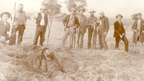 Stagecoach driver turned to bounty hunting