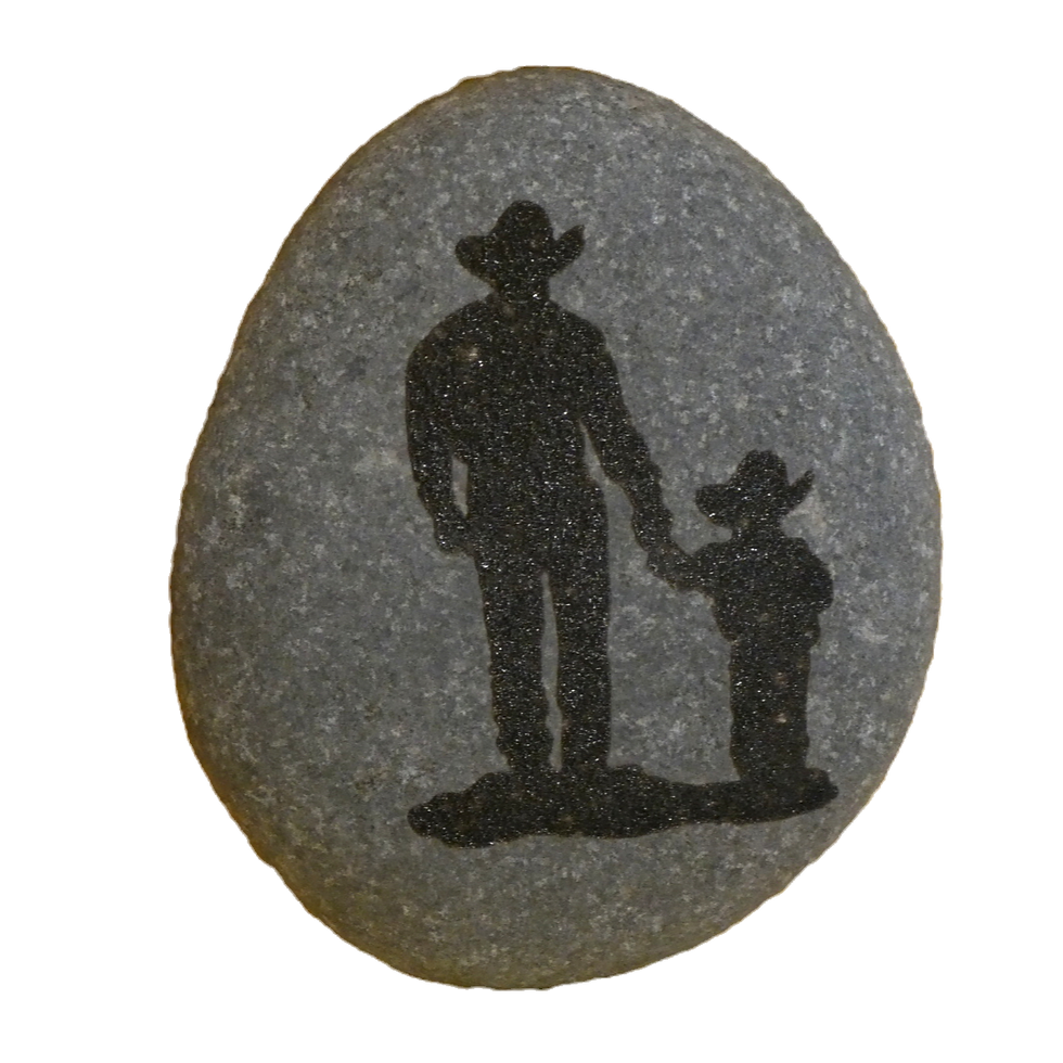 Rock Art Just Like Dad