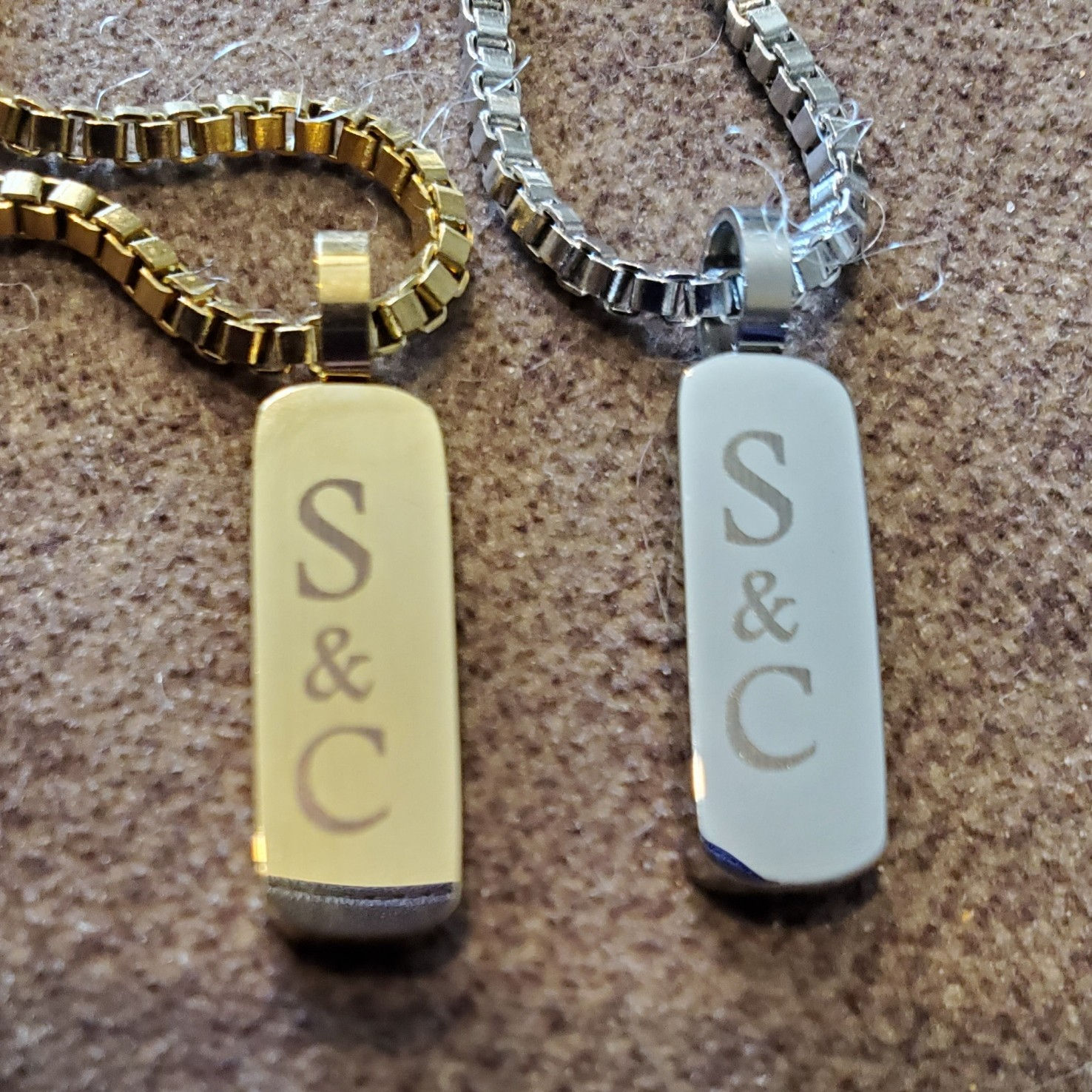 Custom Engraving for Customer-Supplied Items