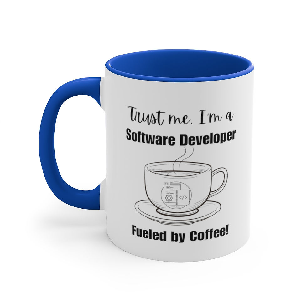 Thumbnail: Coffee Mug for a Software Developer - Trust me, I'm a Software Developer...