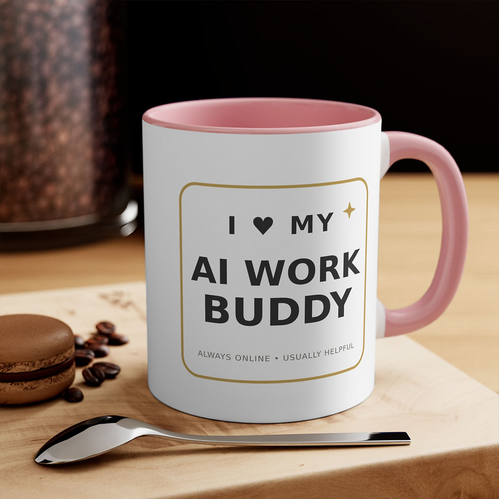 Thumbnail: Funny AI Work Buddy Mug Tech Gift Developer Data Analyst Coworker
