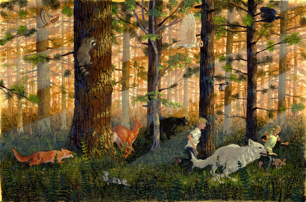 "I Know Sometimes" self-promotional work for picture books