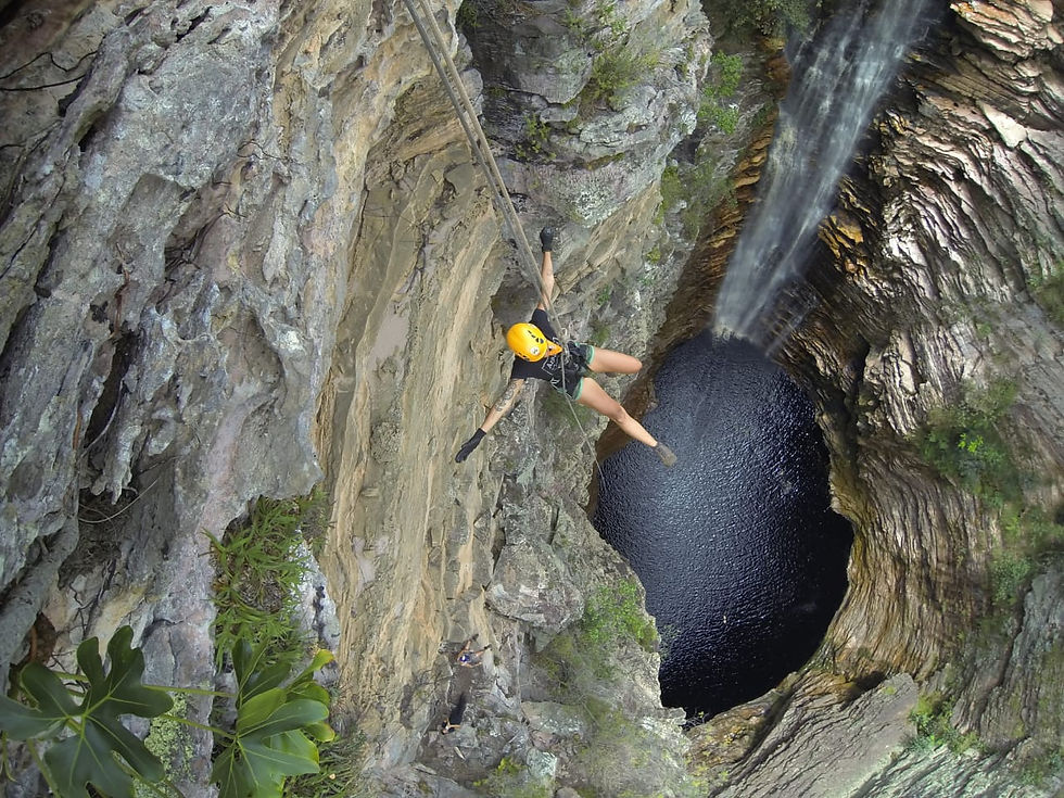 Rappel Watterfall