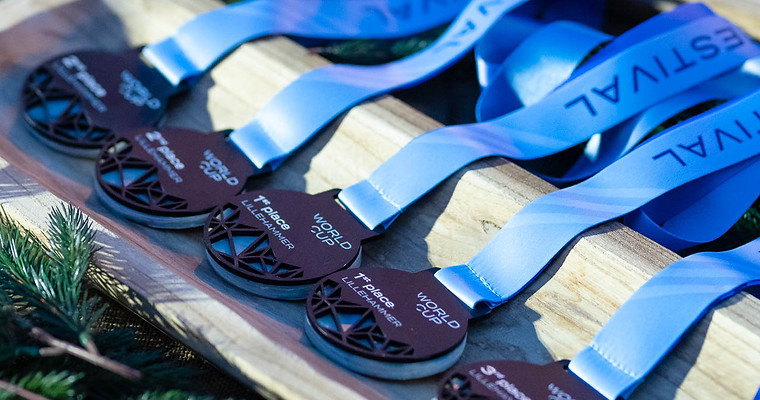Sliding Festival medaljer