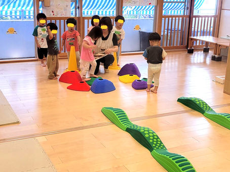 今年初めての2歳児運動教室
