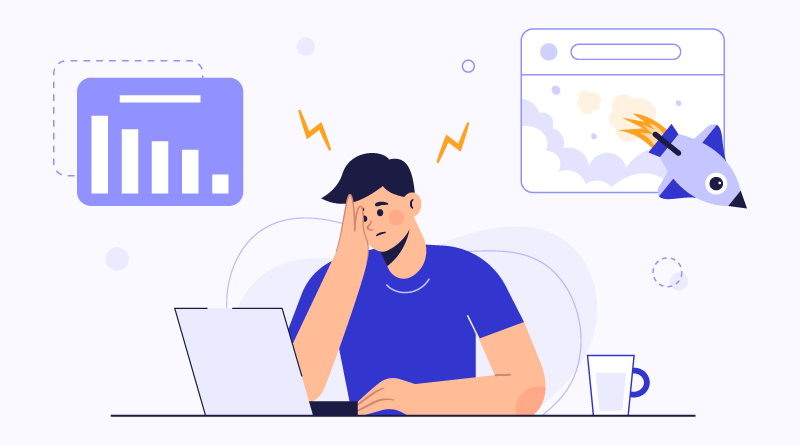 weak website structure