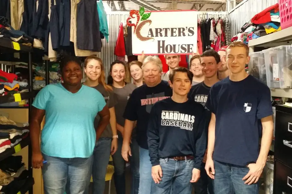Carter's House volunteers