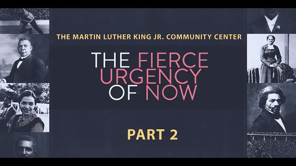 Martin Luther king(the fierce urgency of now)