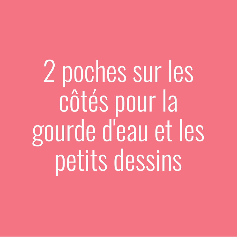 Miniature : Sac à dos Nounours personnalisable