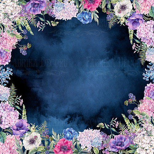 Миниатюра: Набор бумаги "  Night garden " от Фабрики декора 30,5 x 30,5см