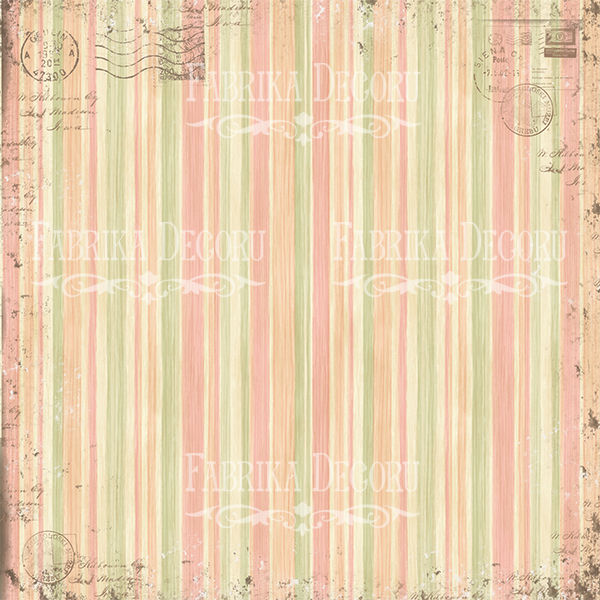 Миниатюра: Набор скрапбумаги "Letters of Love", 20x20 см, Фабрика Декору