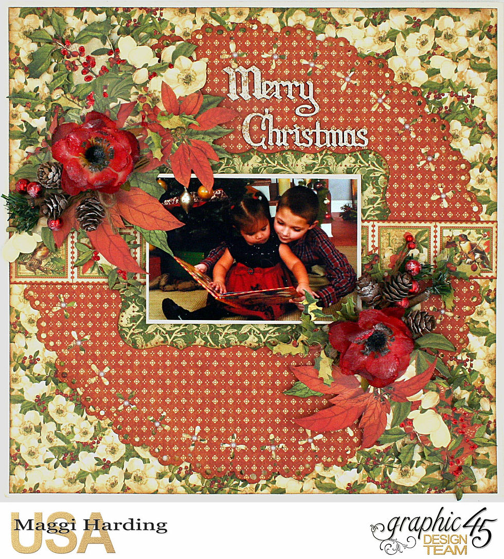 Миниатюра: Набор высечек "Winter Wonderland" Graphic 45