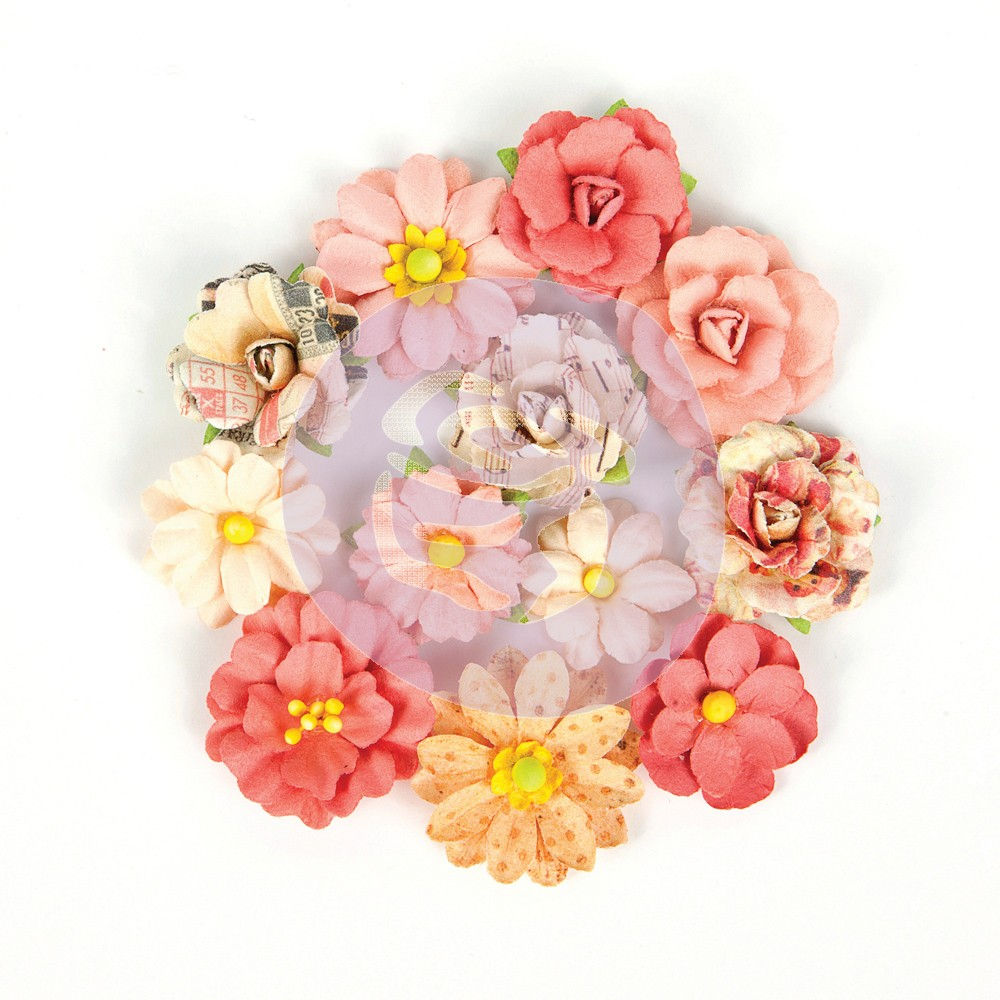 Набор цветов Love Clippings Flowers - U Are My World Prima Marketing