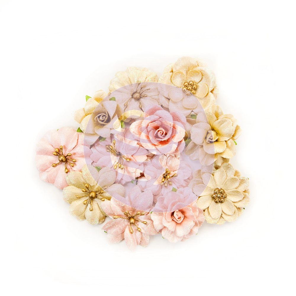 Набор цветов Santa Baby Flowers - Sprinkle & Sparkle  Prima Marketing