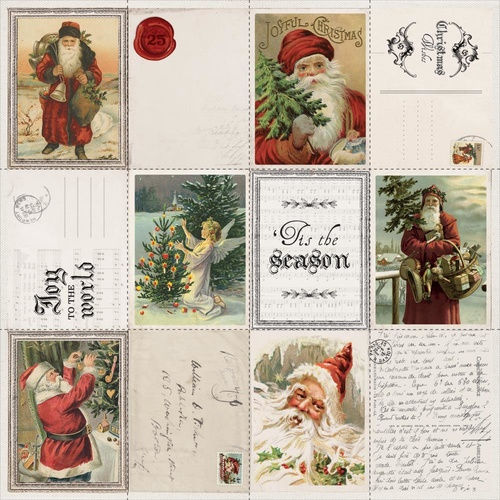 Миниатюра: Набор односторонней бумаги Letters To Santa 30 x 30
