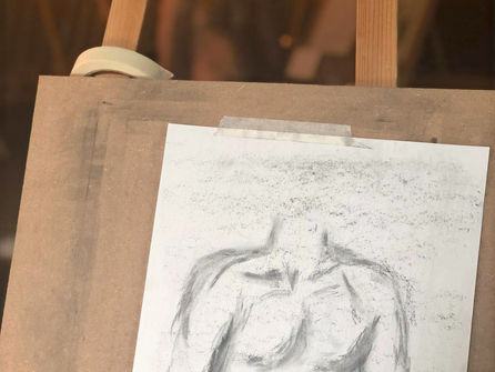 Sunday scribbles #20: Getting drawn for the first time.