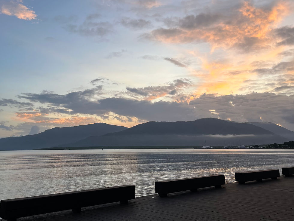 My last sunrise in Cairns