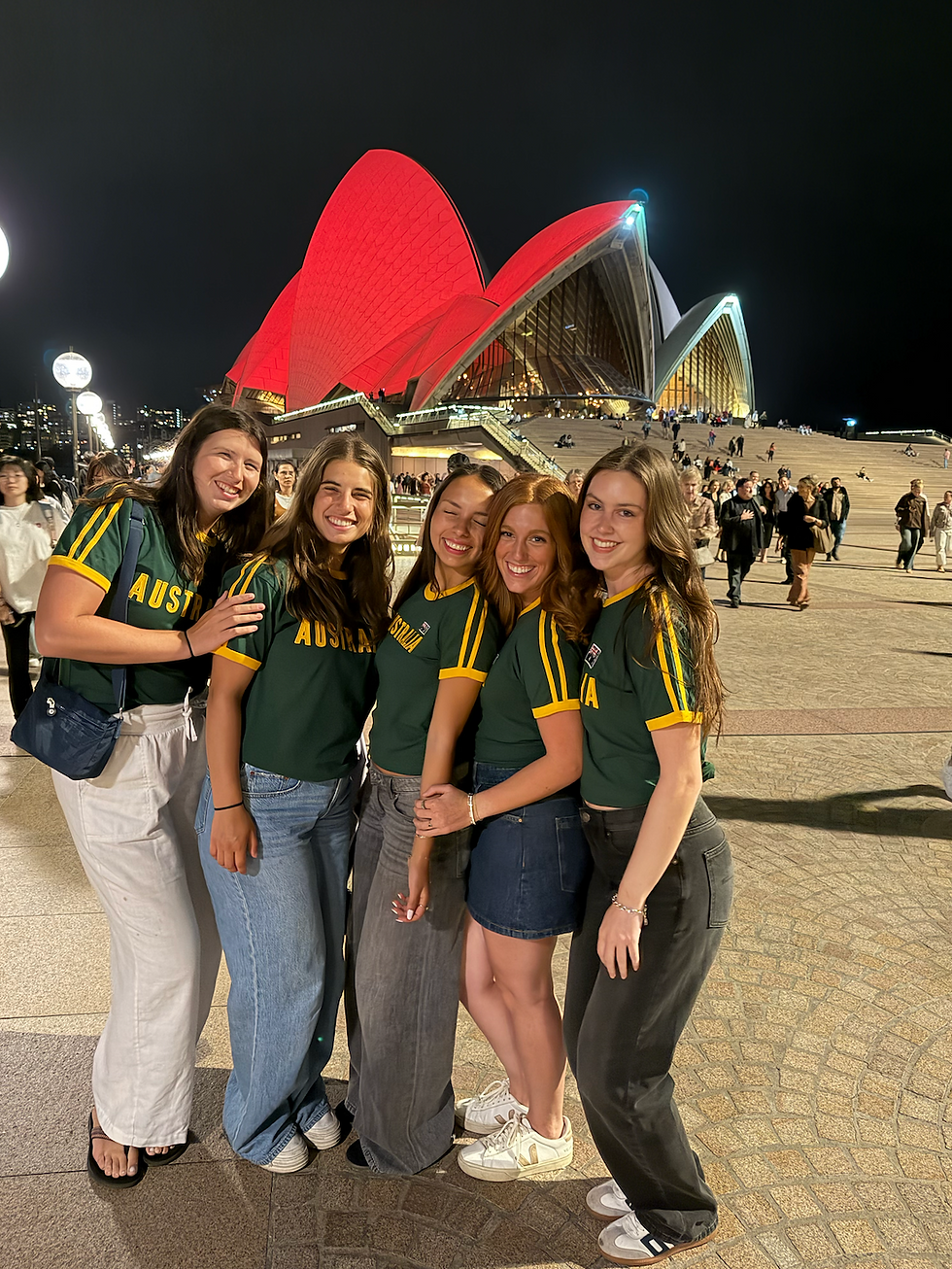Last night with friends made in Sydney