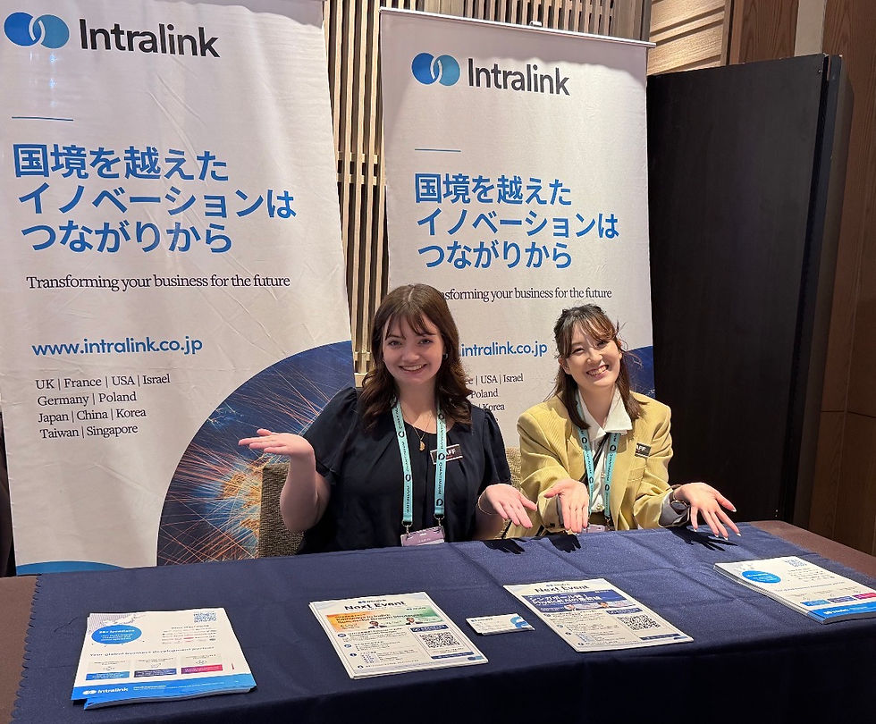 Volunteering at an event in Roppongi