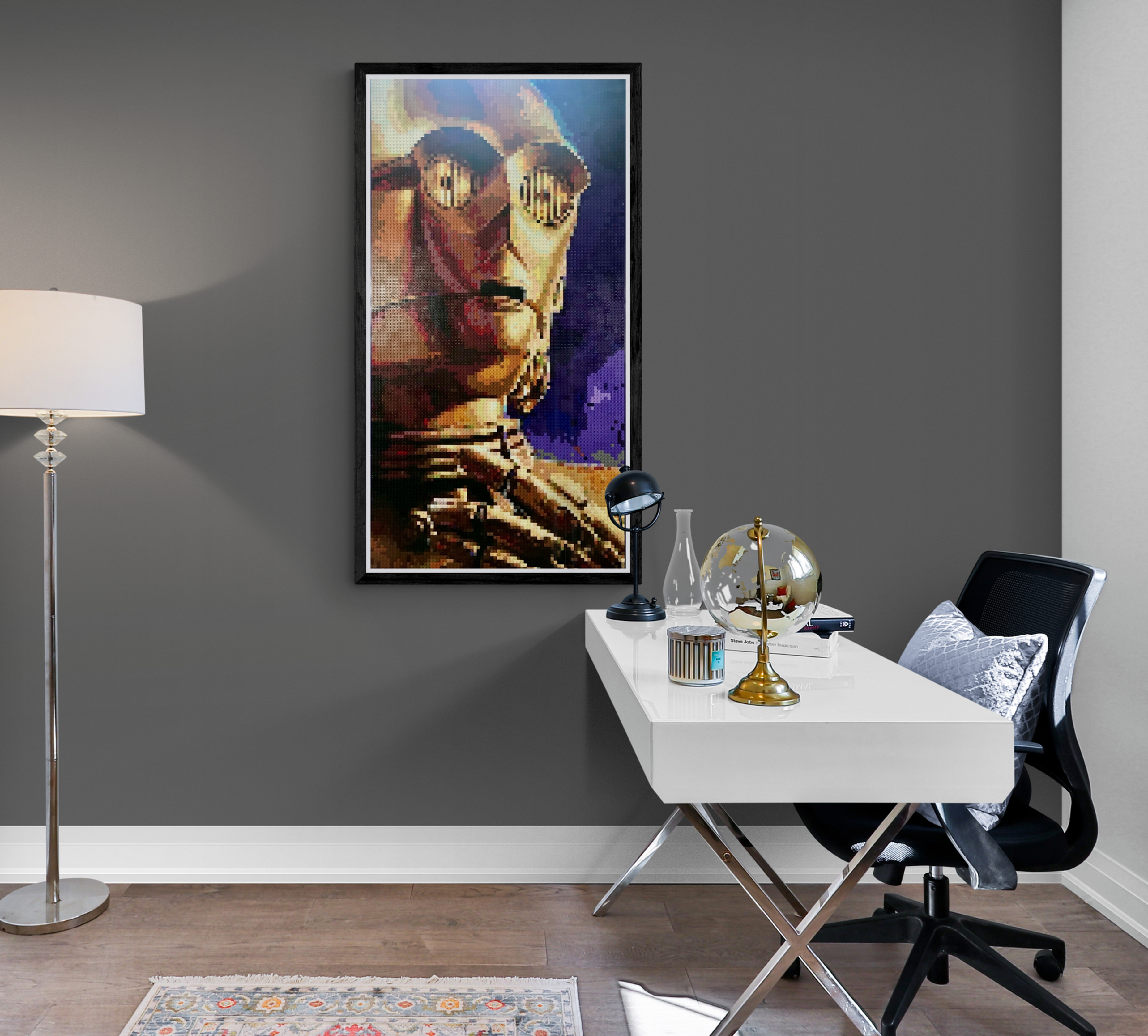 Stargazing (24"W x 48"H)