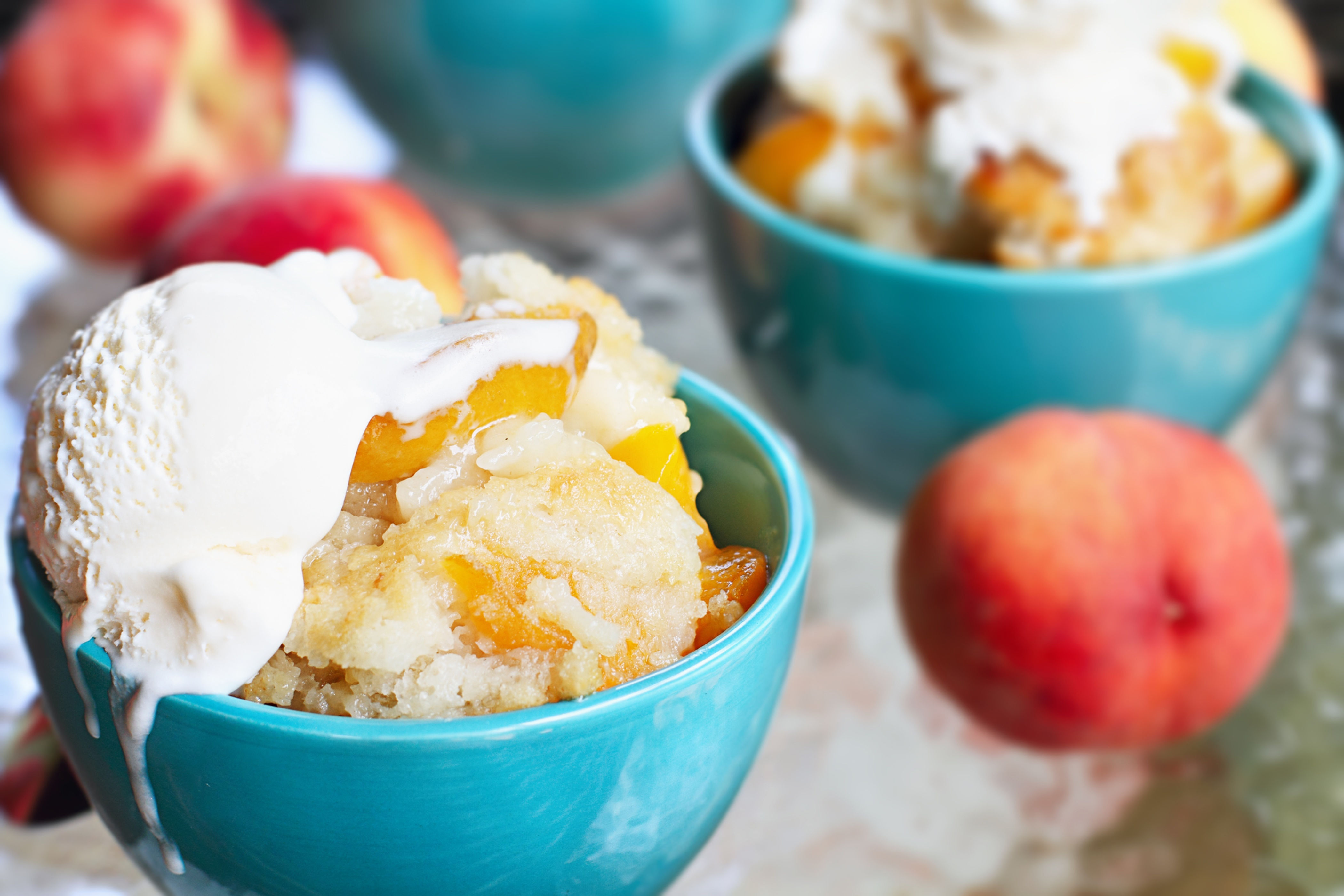Homemade Peach Cobbler