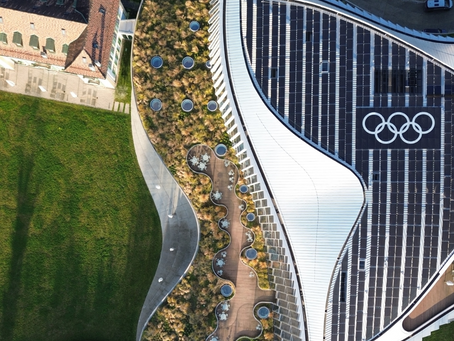 Une architecture qui incarne l'esprit olympique !