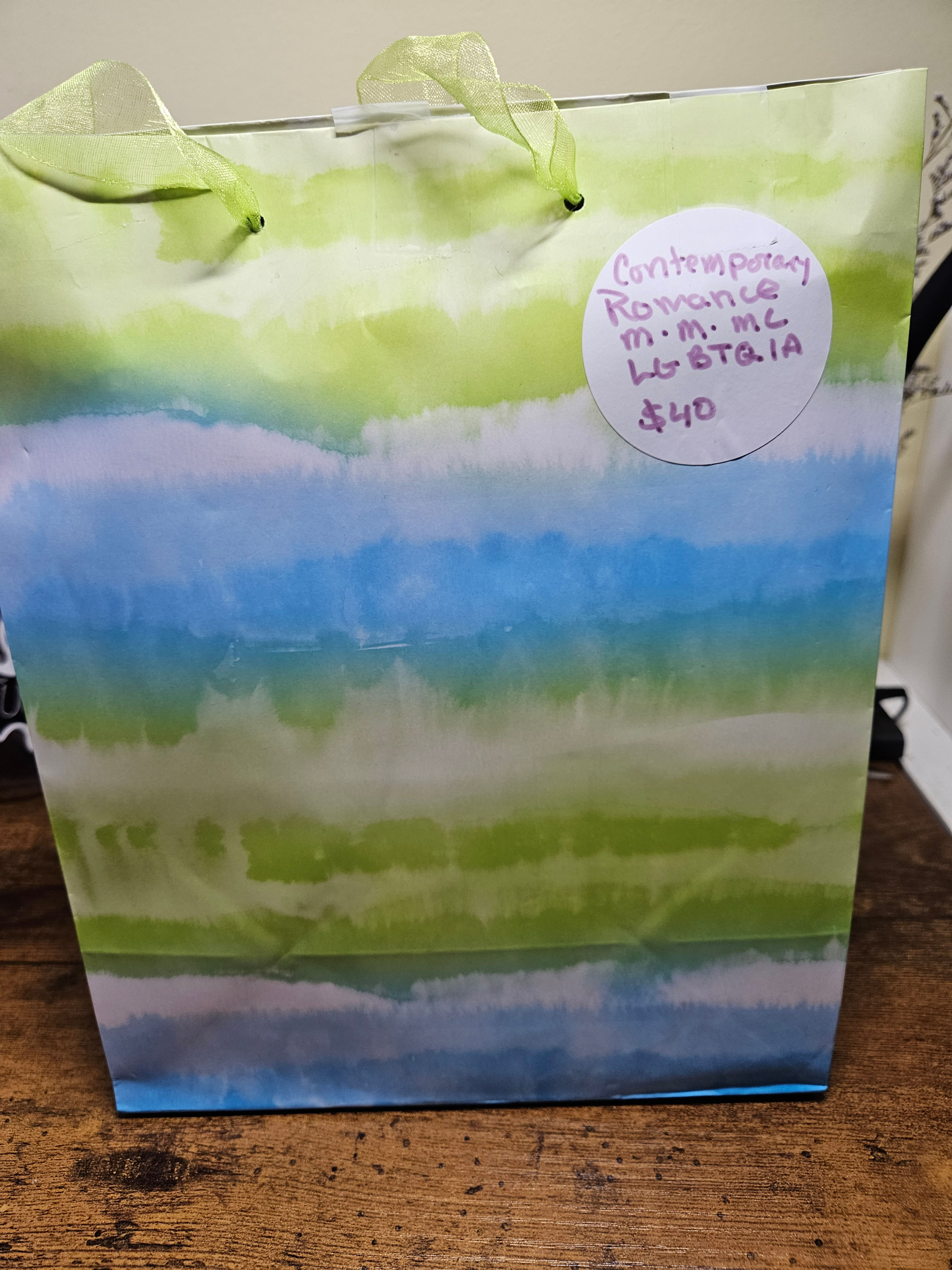 Contemporary Romance Mystery Book Bag 