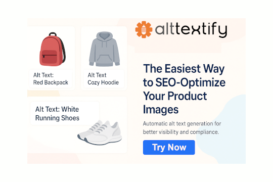 AltTextify - AI Alt Text banner