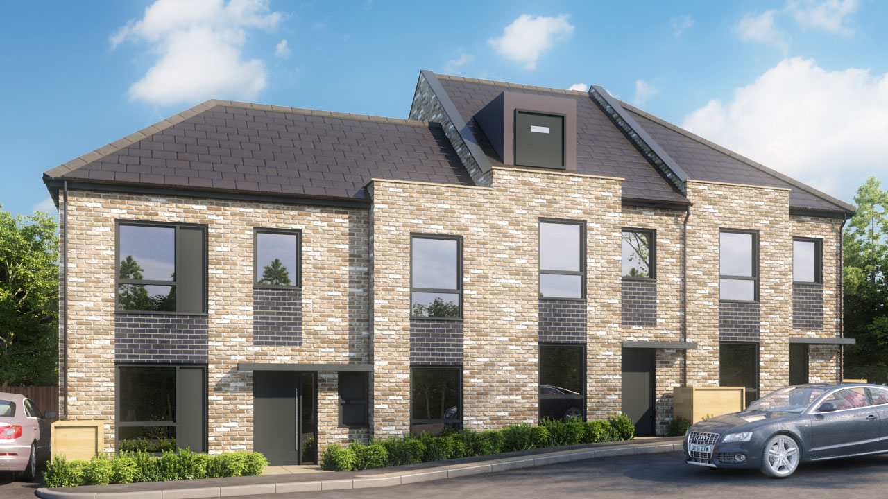 Property CGI Apartments White Chalk