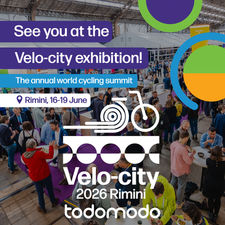 affiche de Velo City conference à Rimini du 16 au 19 juin 2026