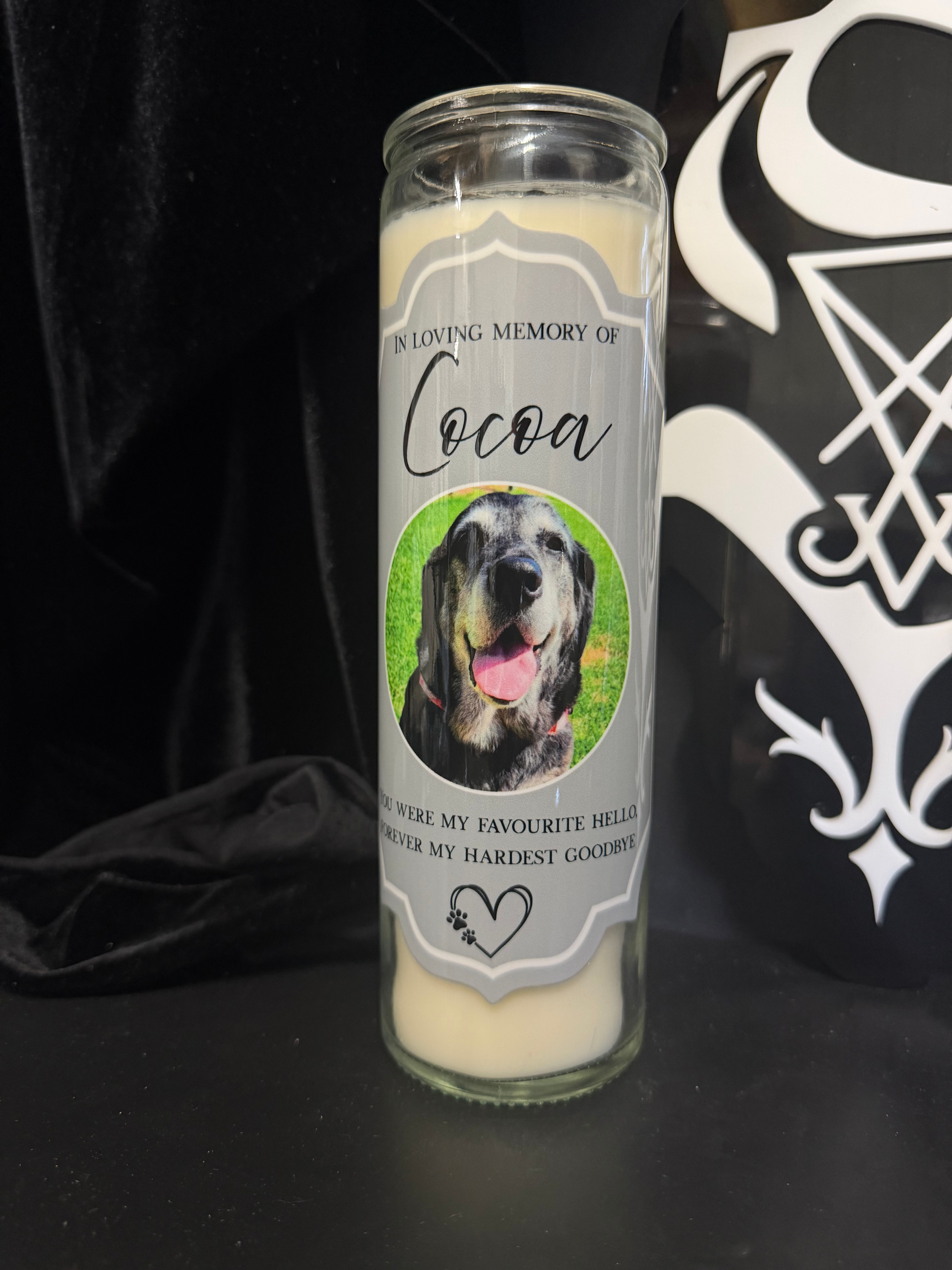 Pet Memorial Candle