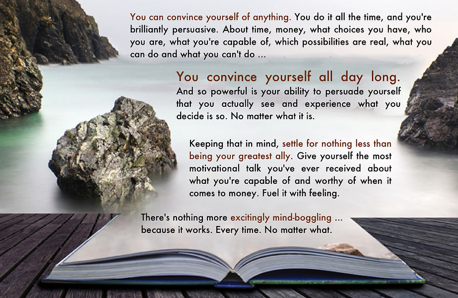 You are so good at this in "Money Matters."