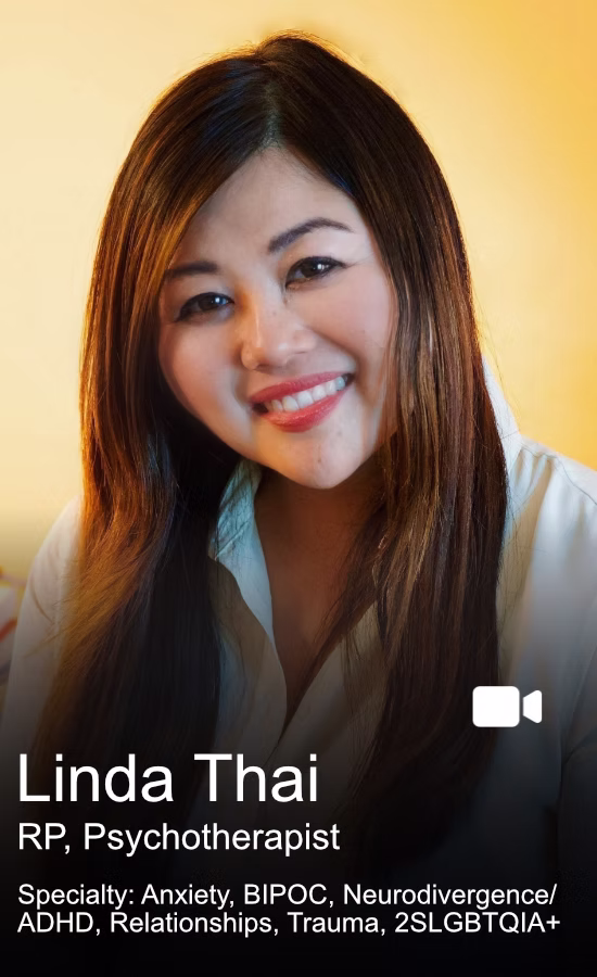 Portrait of psychotherapist Linda Thai