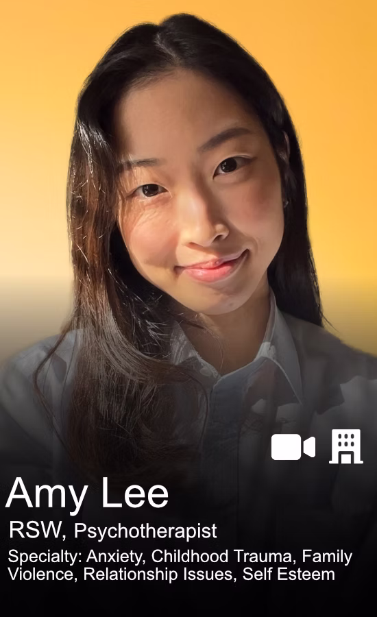 Portrait of psychotherapist Amy Lee