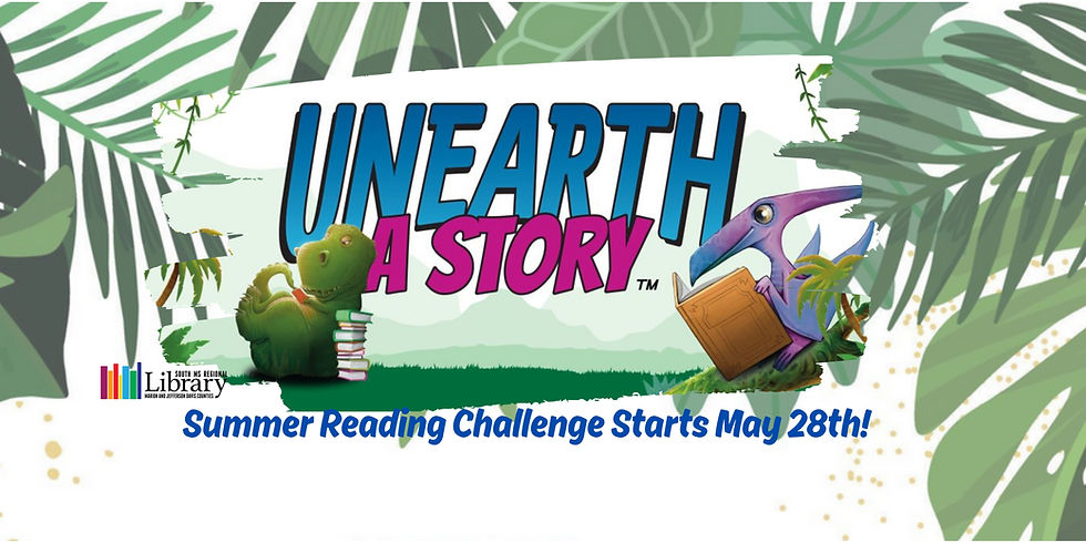 Summer Reading Challenge starts May 28th!