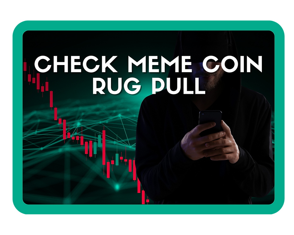 how to check meme coin rug pull