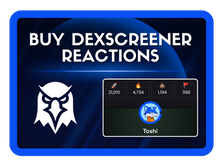 how to buy dexscreener reactions for your project