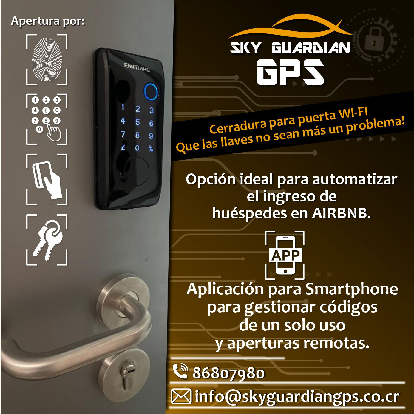 Llavín Inteligente WI-FI Doble paso