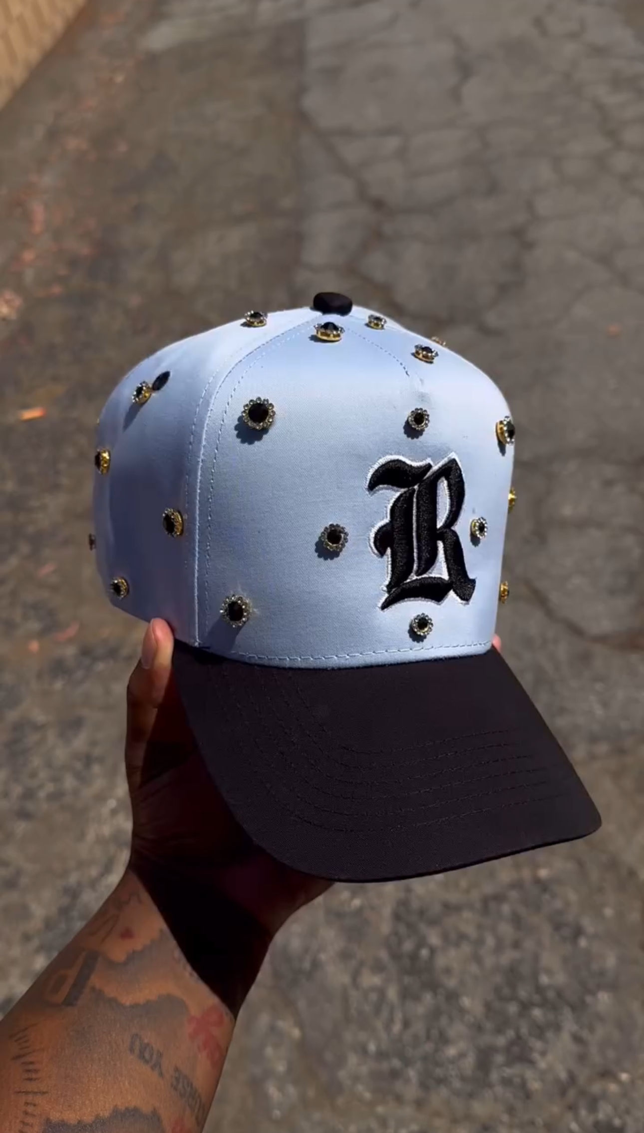 Rreal Studded SnapBack Collection