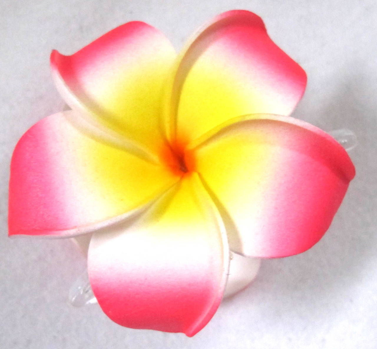 Plumeria hairclip decoration