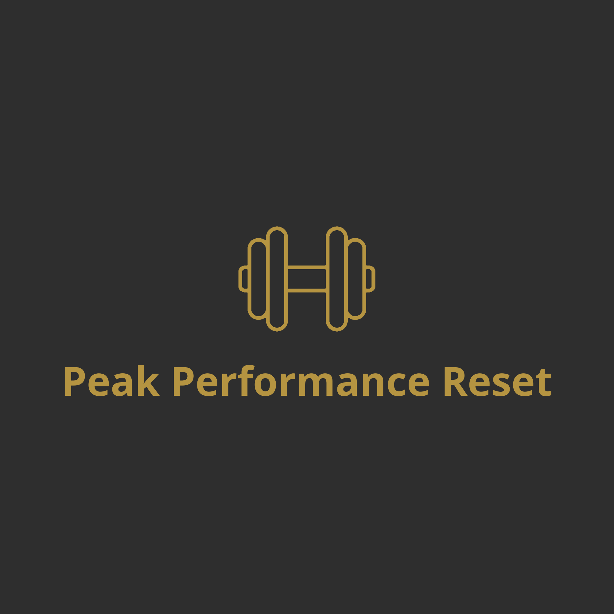 Peak Performance Reset Program