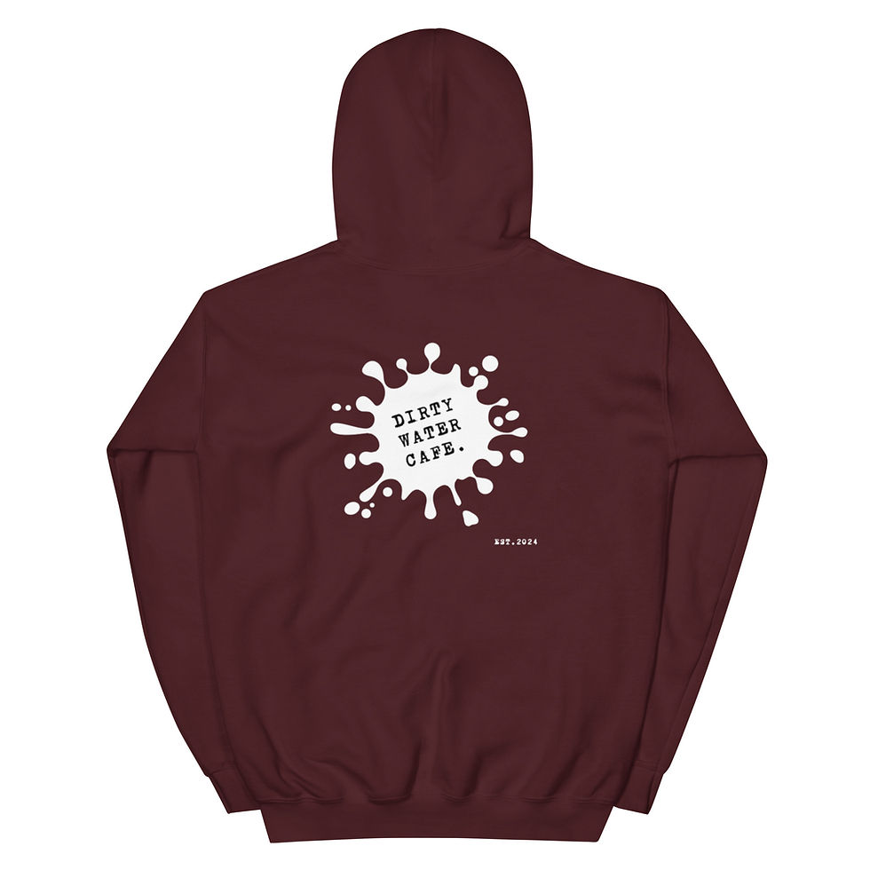 Thumbnail: Stay Dirty Hoodie - white splatter