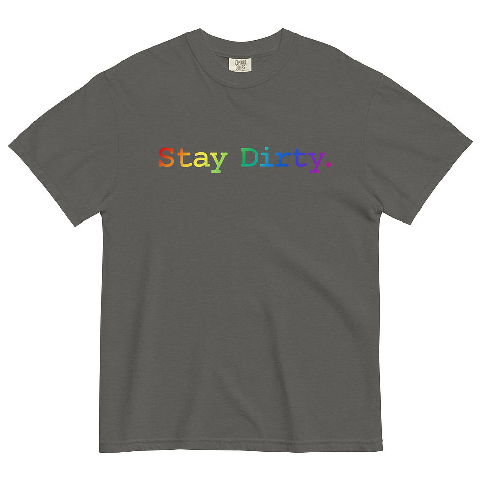 Thumbnail: Stay Dirty Tee - pride edition